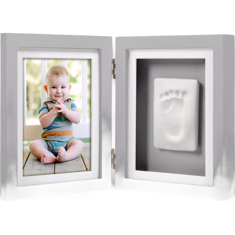 Pearhead Babyprints Ram Dubbel Ledad, Grå