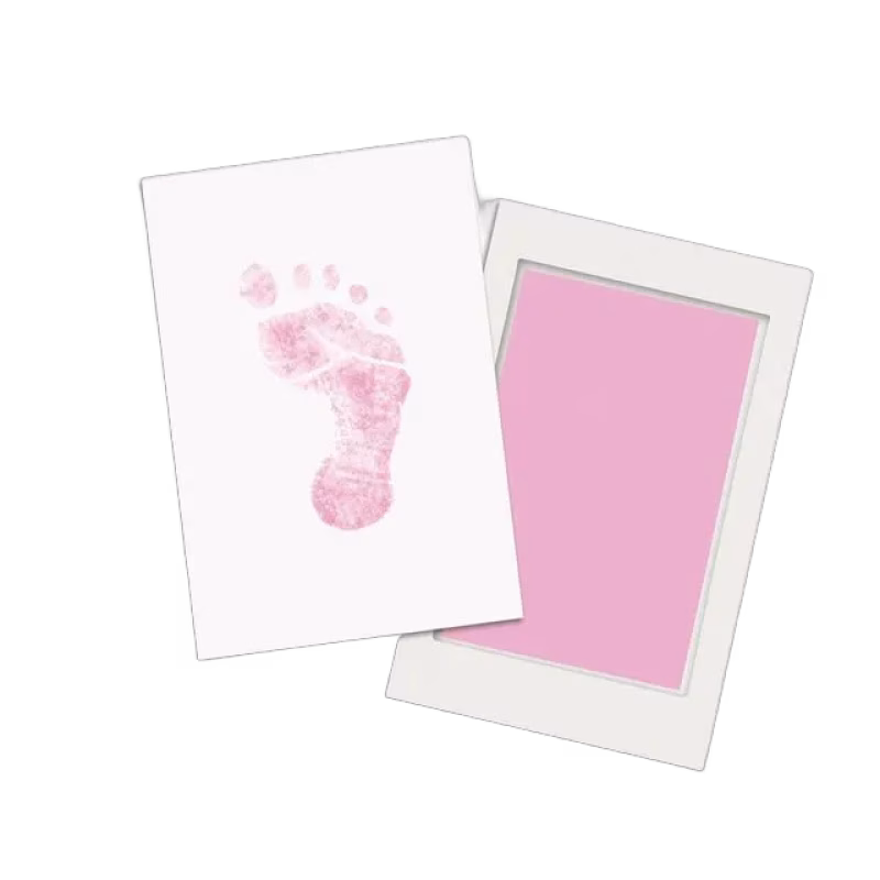 Pearhead Clean-Touch Hand Och Fotavtryck Rosa