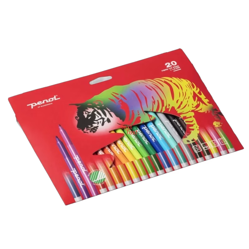 Penol Fiberpennor 20-pack