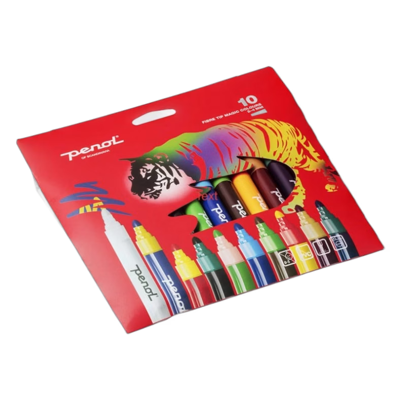 Penol Magiska fiberpennor 10 st