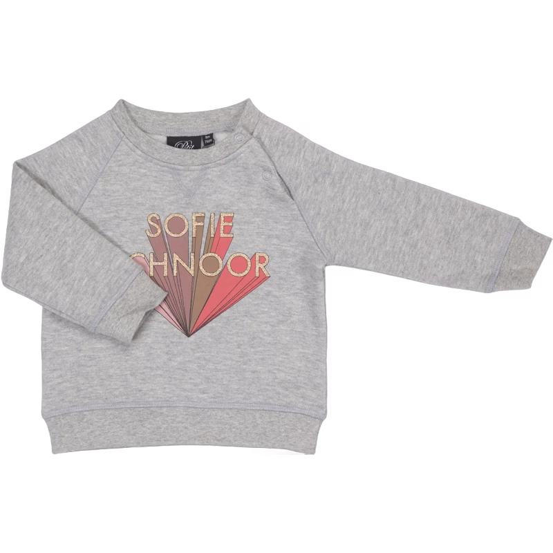 Petit By Sofie Schnoor Tröja, Grey Melange 56