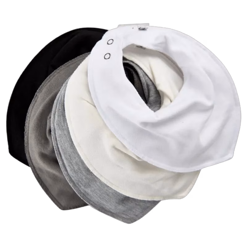 Pippi Drybib 5-pack (Vit)