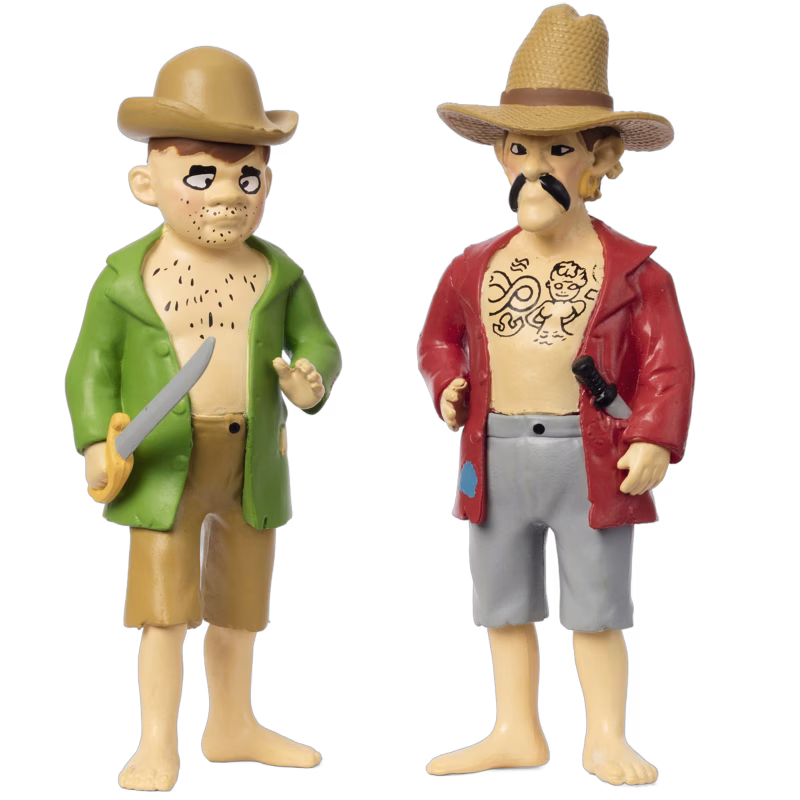 Pippi Långstrump Docka Piratfigur