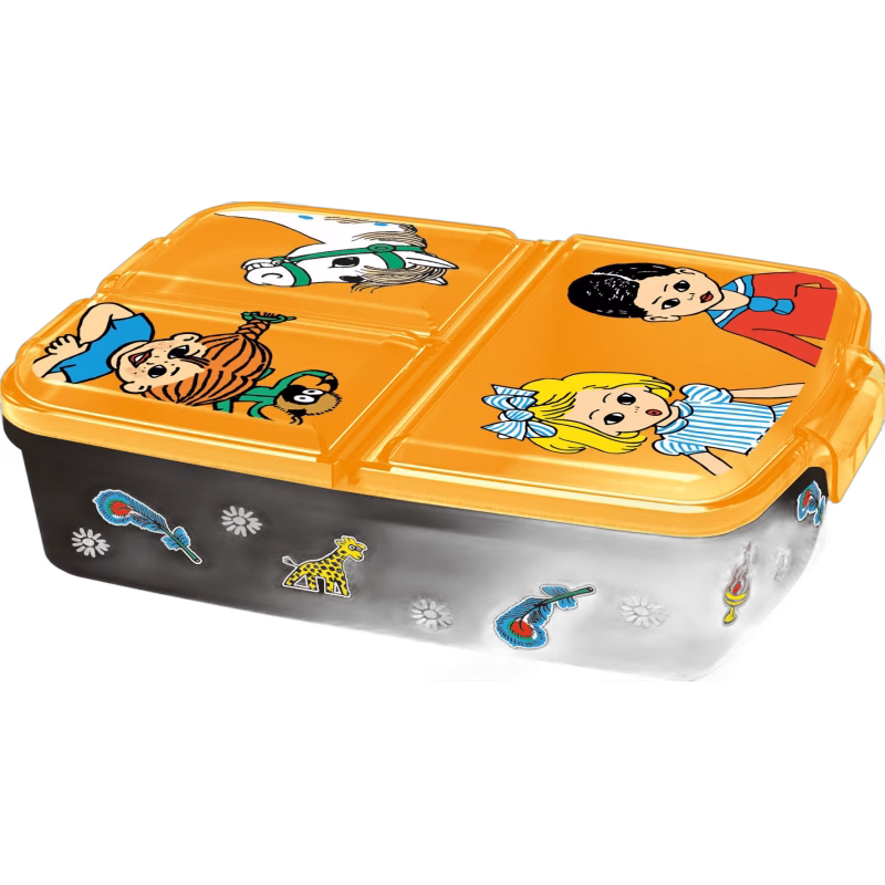 Pippi Långstrump Matlåda med fack