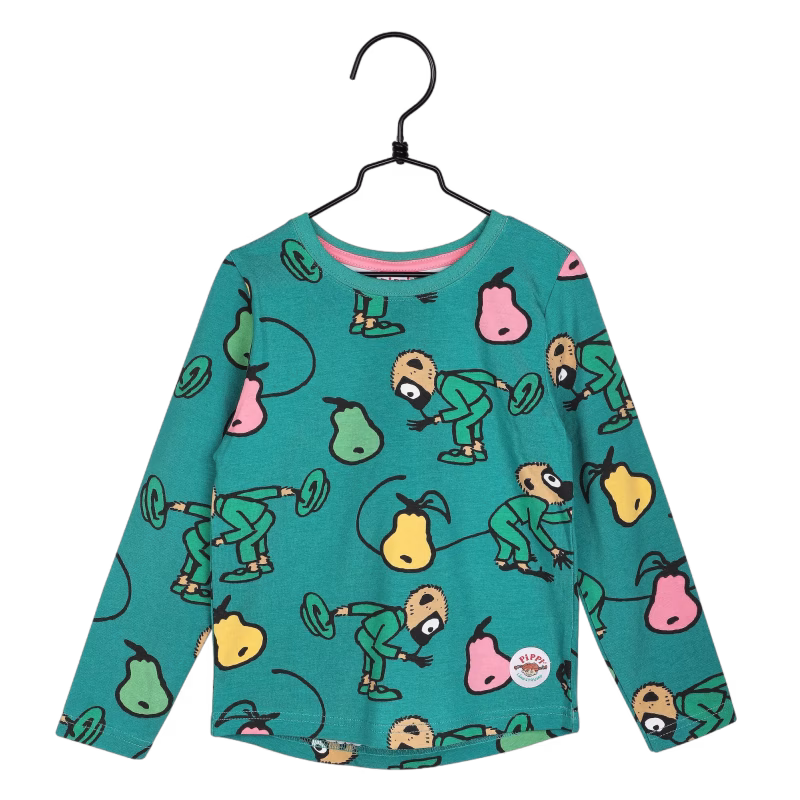 Pippi Långstrump Nilsson Tröja, Grön, 128