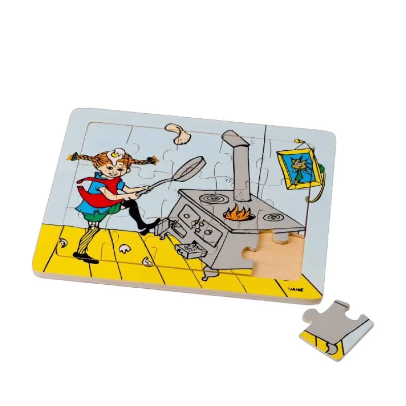 Pippi Långstrump Rampussel 15-bitar