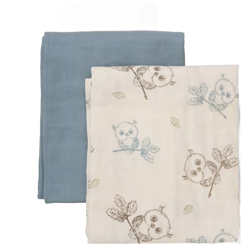 Pippi Muslinfiltar 3-Pack, Metal Mint