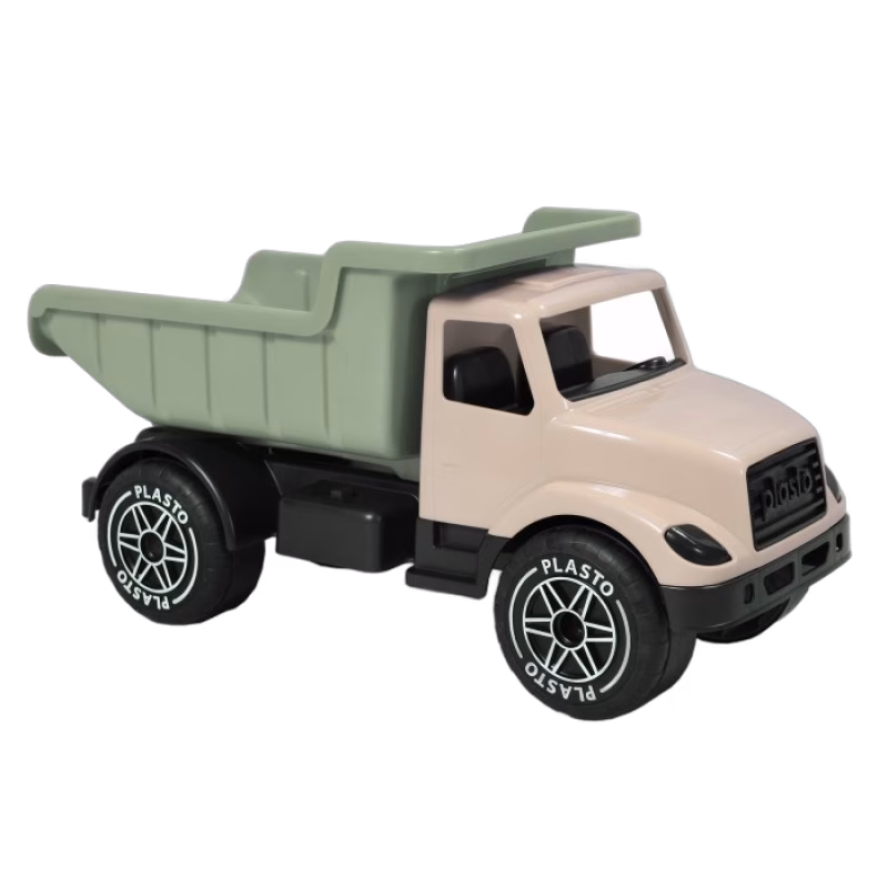 Plasto Stor Lastbil 60 cm (Beige)