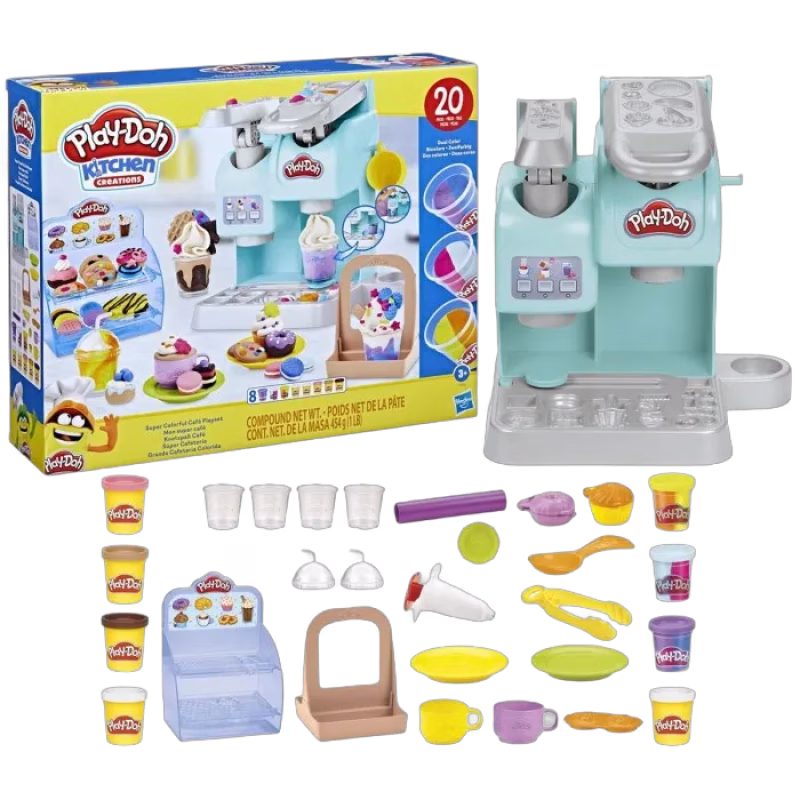 Play-Doh Leklera Super Colorful Café Lekset