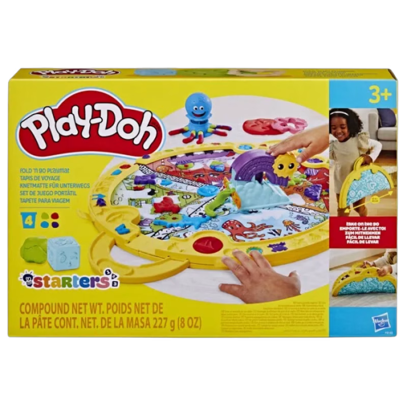 Play-Doh startset Fold and Go Aktivitetsmatta