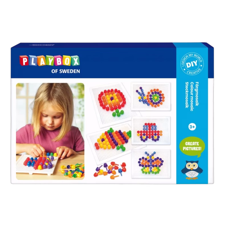 Playbox Pysselset 120 st (Färgmosaik)
