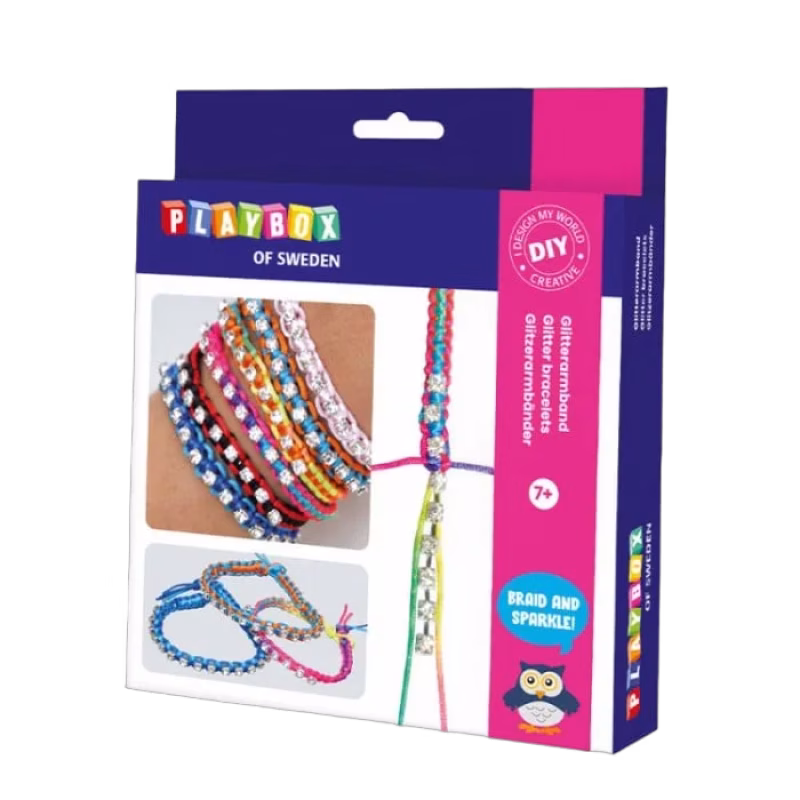 Playbox Pysselset (Glitterarmband)