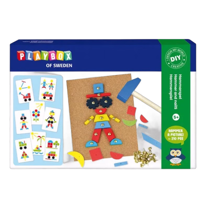 Playbox Pysselset Hammarmosaik