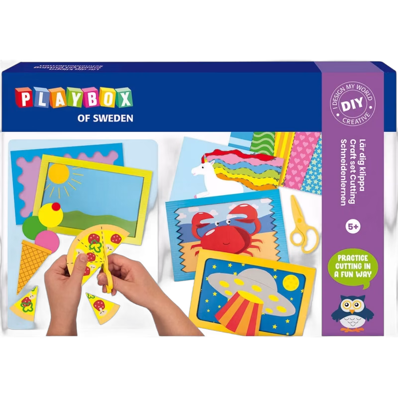 Playbox Pysselset Lär Dig Klippa