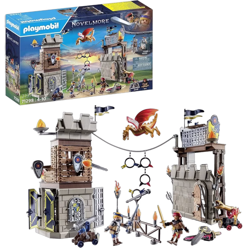 Playmobil 71298 Novelmore vs Burnham Raiders Turneringsarena