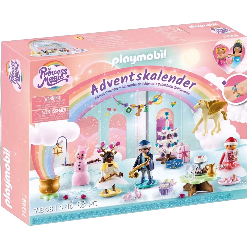 Playmobil 71348 Princess Magic Adventskalender Julafton Under Regnbågen