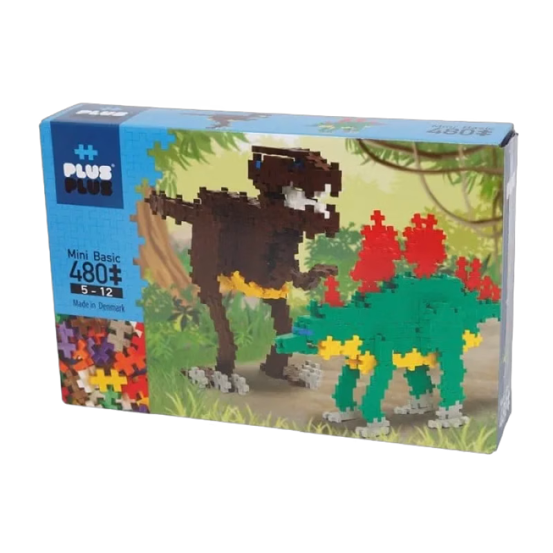 Plus-Plus Basic Dinosaurier 480-bitar
