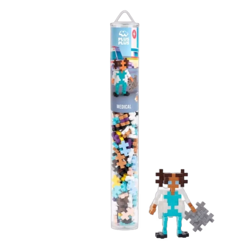 Plus-Plus Tube Läkare 100-bitar
