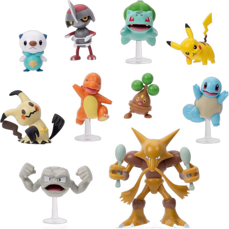 Pokémon Battle Figure Figurset 10-Pack