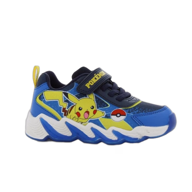 Pokémon Blinkande Sneakers, Cobalt Blue/Navy, 33
