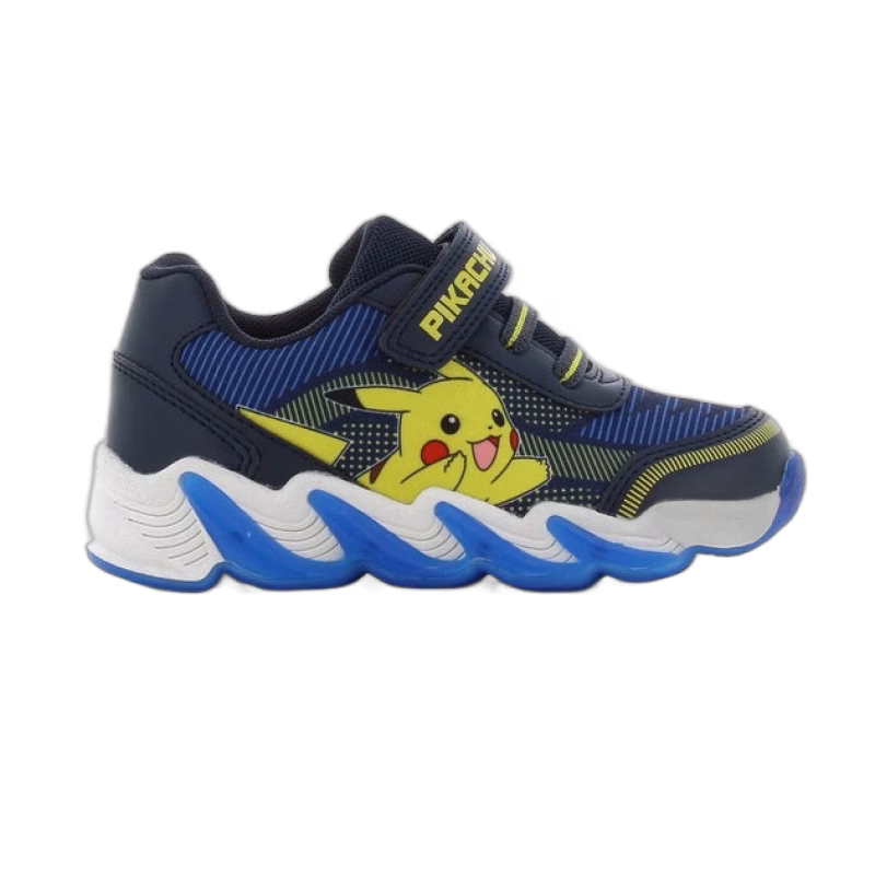 Pokémon Blinkande Sneakers, Navy/Blå, 28