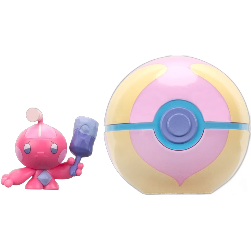Pokémon Clip 'N' Go Lekset Tinkatink med Pokéboll