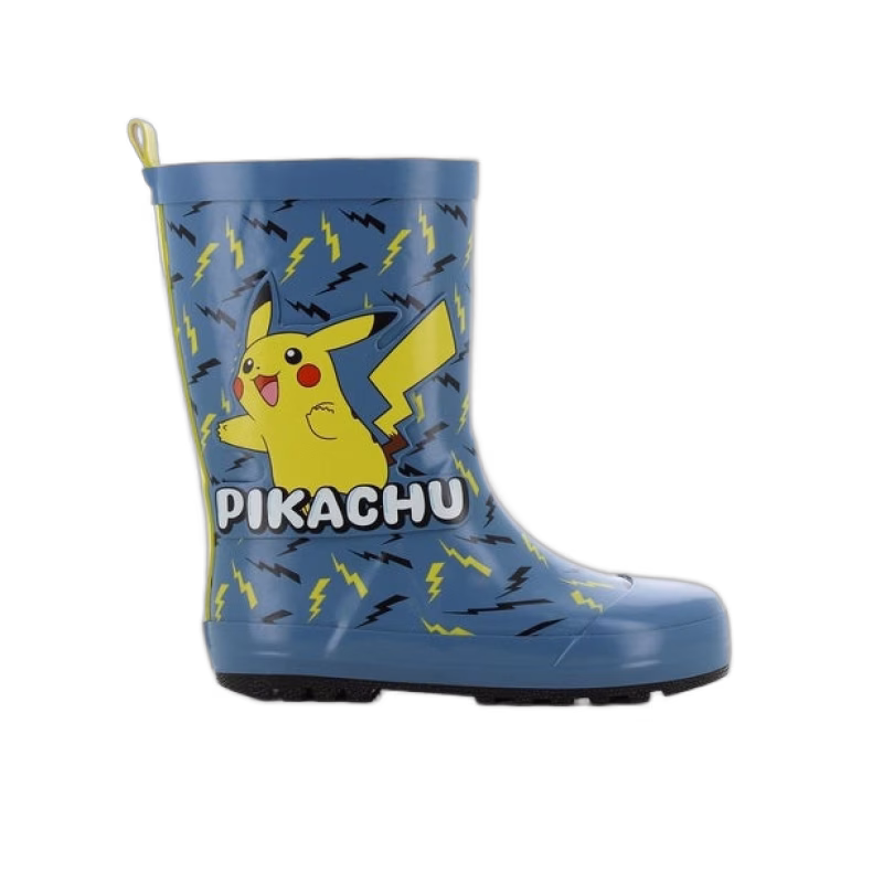 Pokémon Gummistövlar, Grey Blue/Yellow, 31