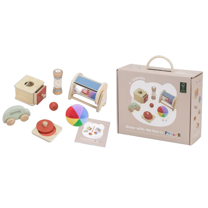 PolarB Grow-with-Me Aktivitetsset Little Explorers 6-12 Mån