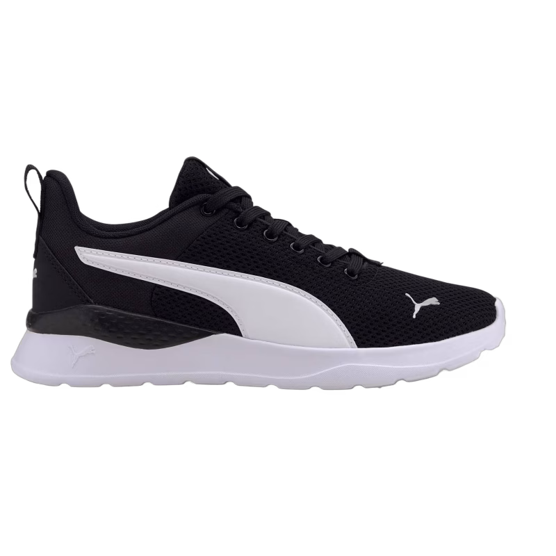 Puma Anzarun Lite Jr Sneakers, Black/White, 36