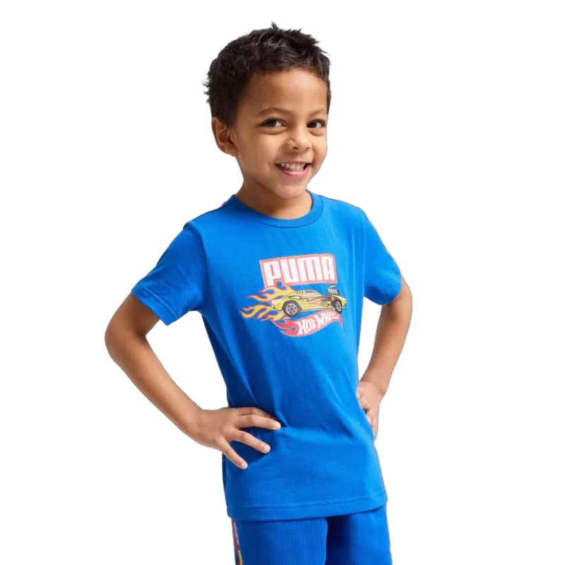 Puma Hot Wheels T-shirt, Blå, 98