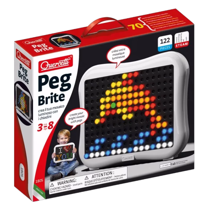 Quercetti Lampa Peg Brite