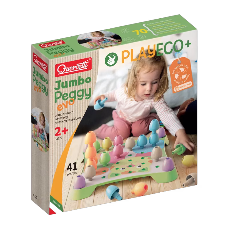QUERCETTI Stiftmosaik Play Eco+ Jumbo Peggy Evo