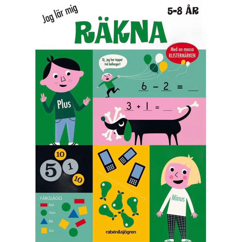 Rabén &  Sjögren Jag Lär Mig Räkna