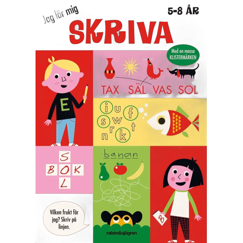 Rabén &  Sjögren Jag Lär Mig Skriva