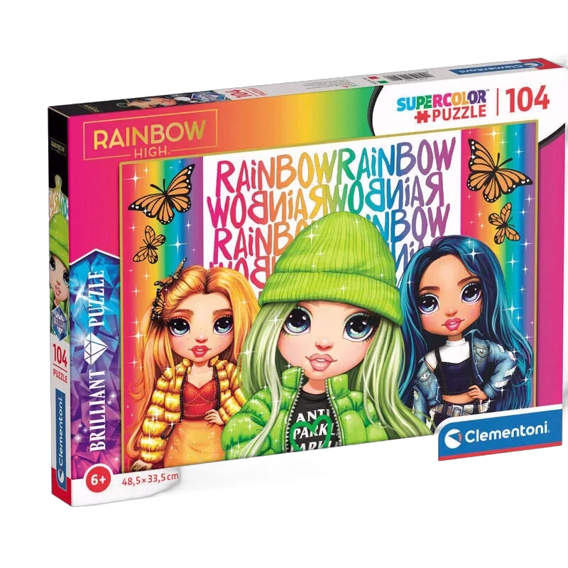 Rainbow High Brilliant Pussel 104 Bitar