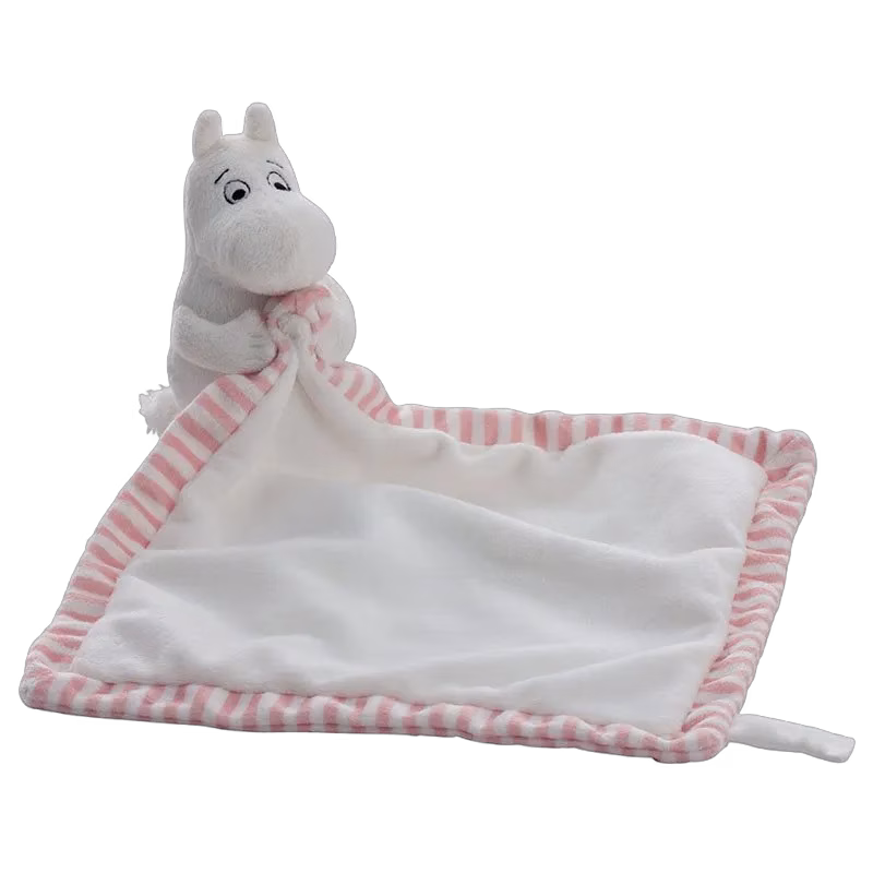 Rätt Start snuttefilt Mumin, rosa