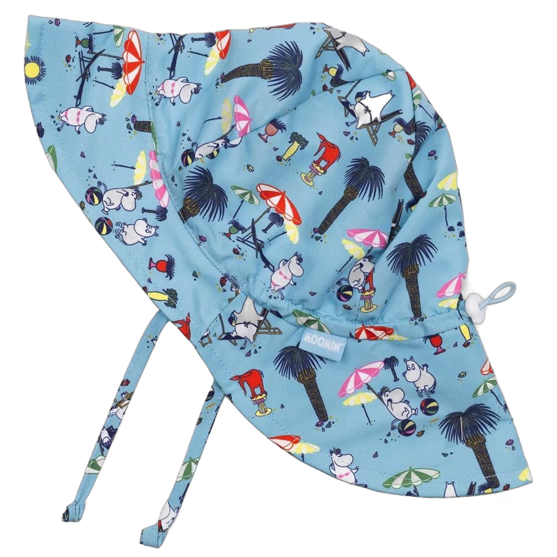 Rätt Start solhatt Mumin blå, strl 10 mån-2 år