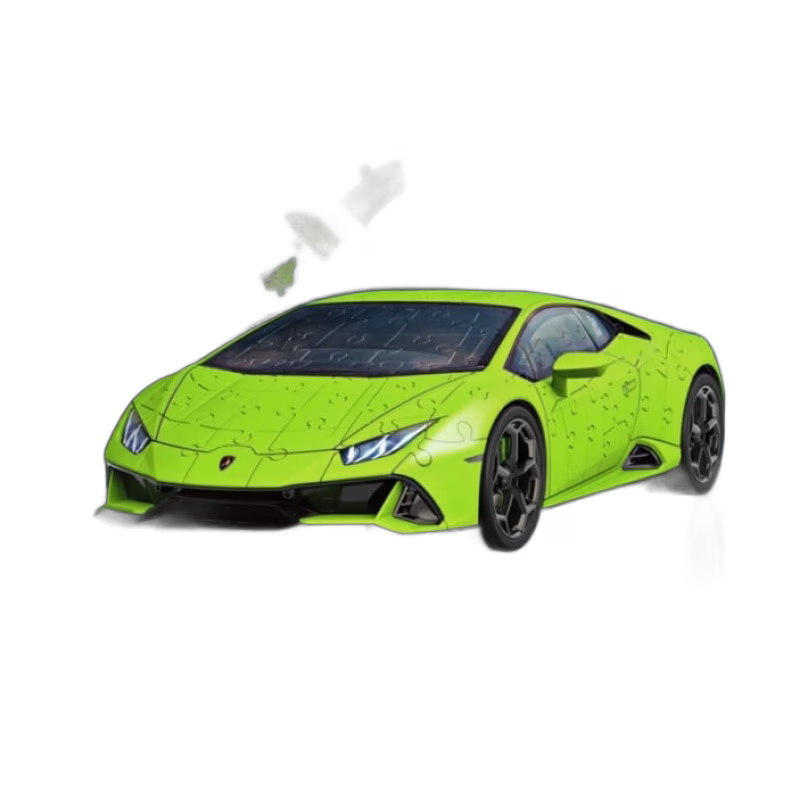 Ravensburger 3D Pussel Iconic Lamborghini Huracán EVO-Verde 108-bitar