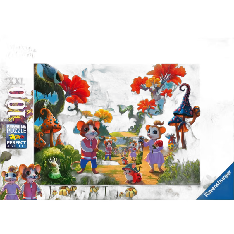 Ravensburger Musse &  Helium XXL Pussel 100 Bitar