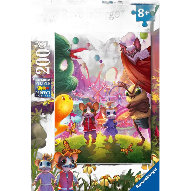 Ravensburger Musse &  Helium XXL Pussel 200 Bitar