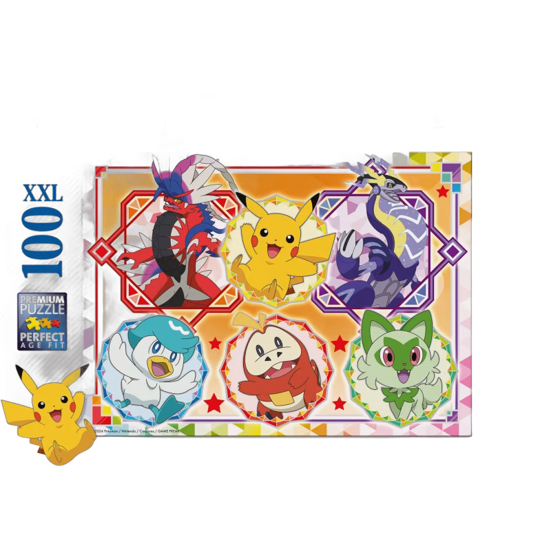 Ravensburger Pokémon XXL Pussel 100 Bitar