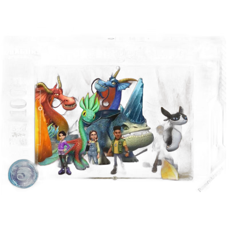 Ravensburger Pussel Dragons: The Nine Realms XXL 100 Bitar