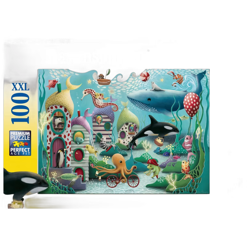 Ravensburger Pussel Underverk Under Ytan, 100 Bitar