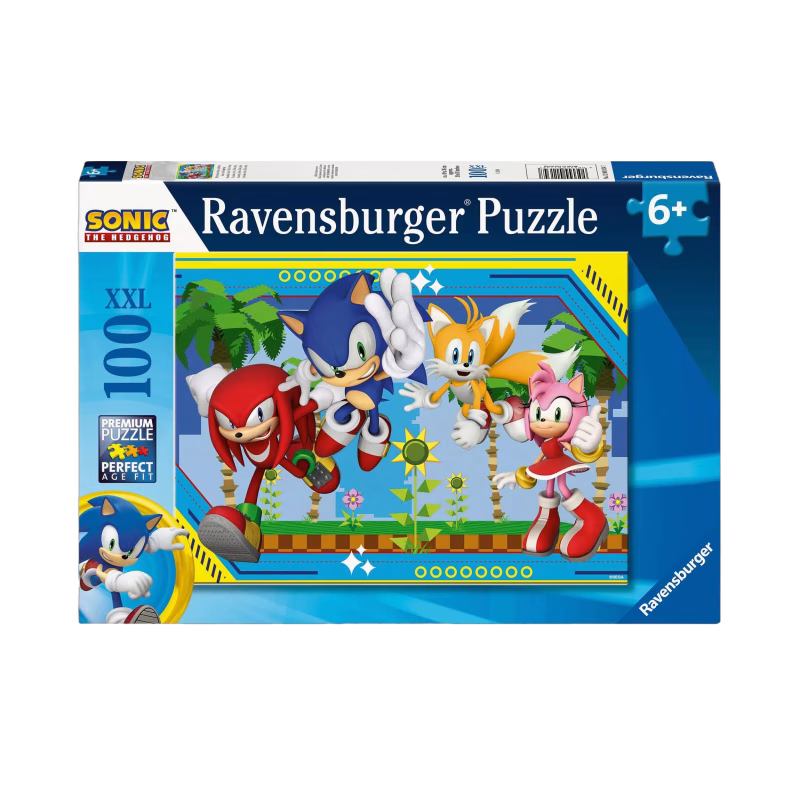 Ravensburger Sonic XXL Pussel 100 Bitar