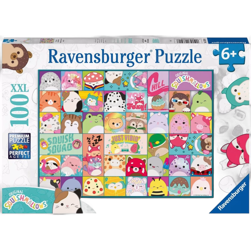 Ravensburger Squishmallows Pussel 100 Bitar