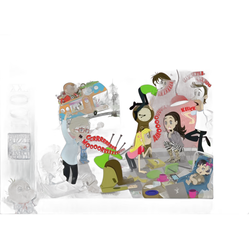 Ravensburger Super Charlie Pussel 100 Bitar