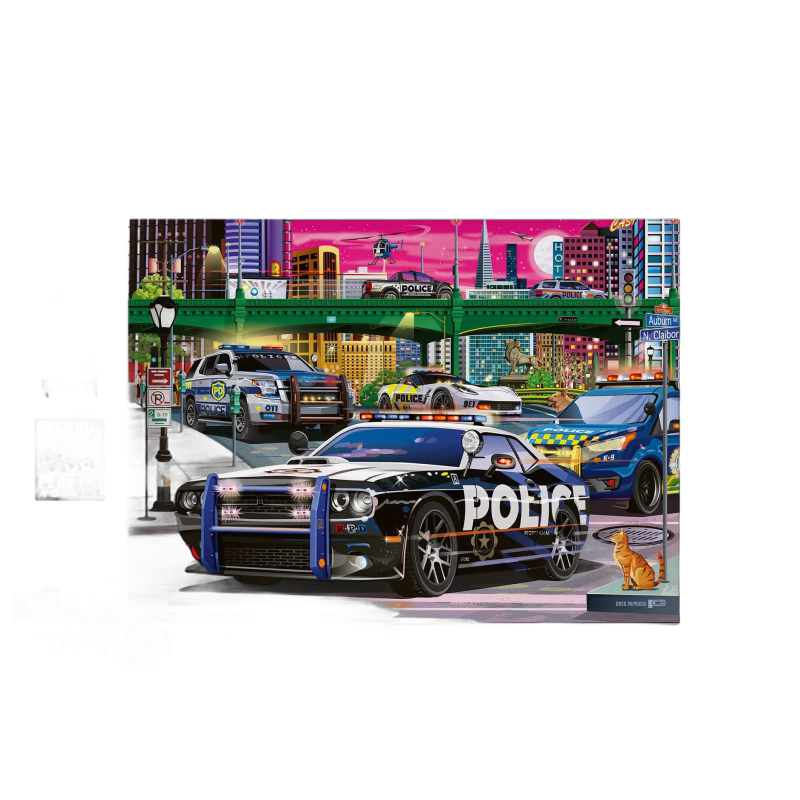 Ravensburger XXL Pussel Police On Patrol 150 Bitar