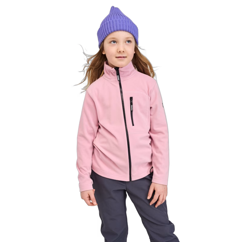 Reima Iisisti Fleecejacka, Grey Pink, 140
