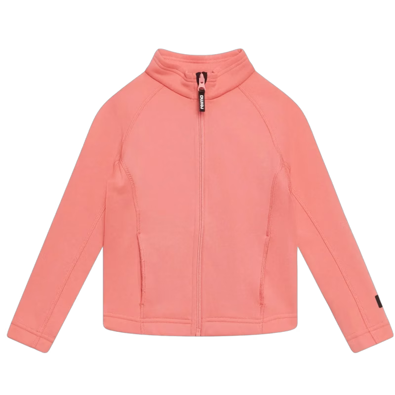 Reima Kaffella Fleecejacka, Pink Coral, 116