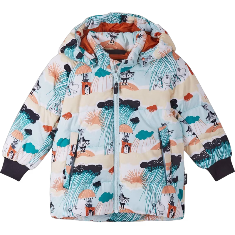 Reima Moomin Lykta Vinterjacka, Green Lake, 80